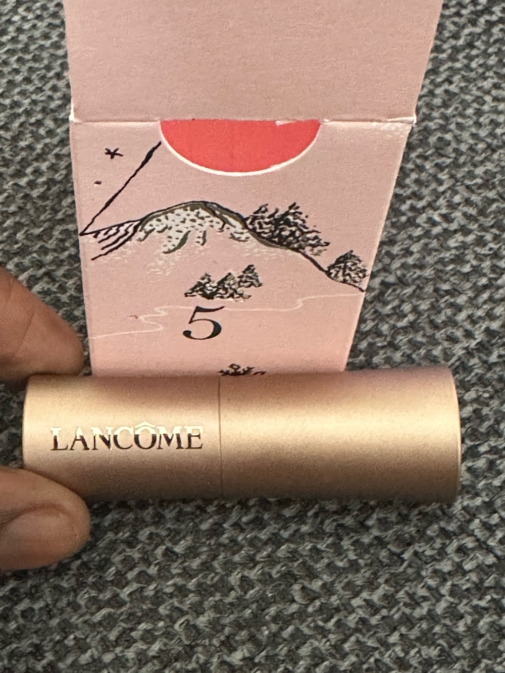 Lancôme L’Absolu Rouge Intimatte Mini Lipstick  210 Unspoken Feelings NIB Advent